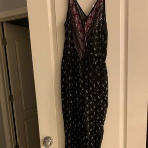 Junior’s printed jumpsuit size - L